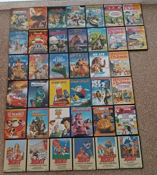 Pack 38 Películas DVD Dibujos Animados