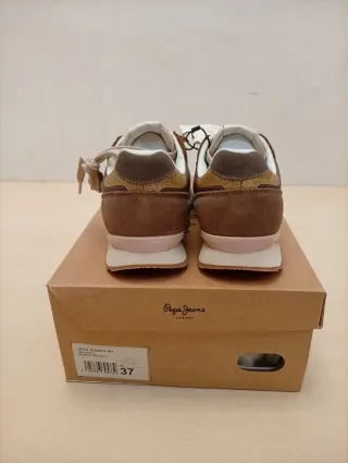 Zapatillas cuero Pepe Jeans Marron T 37 Nuevas