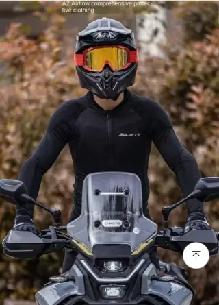 Malla moto Sulaite con protecciones