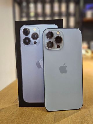 IPHONE 13 PRO MAX 128GB BLU 100% BATTERIA