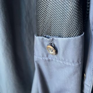 Gabardina Cortavientos Burberry Azul/Gris