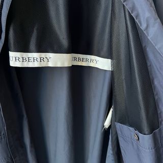 Gabardina Cortavientos Burberry Azul/Gris