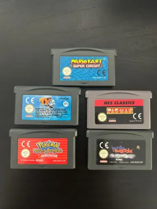 Giochi Game Boy Advance: Mario Kart, Pac-Man, Poké