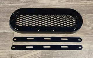 Soporte para  logo Audi  rejilla panal de abeja