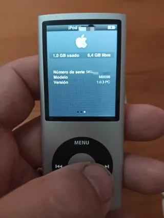 iPod Nano 8GB Plata