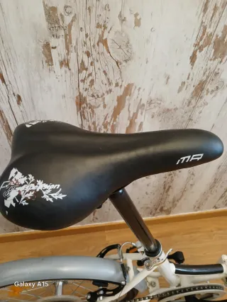 Bicicleta Mercier Plegable Blanca