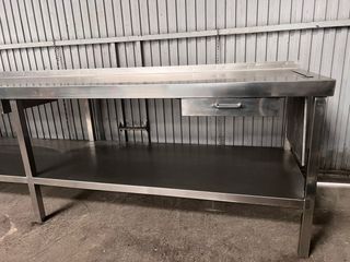 Mesa de trabajo acero inoxidable
