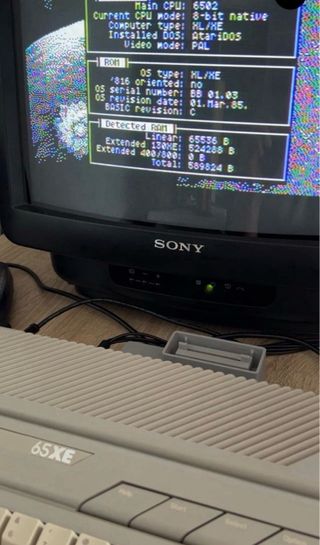 Expansión RAM Atari 65/130 XE 512 KB