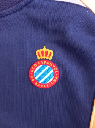 Felpa RCD Espanyol Uhlsport Blu/Gialla