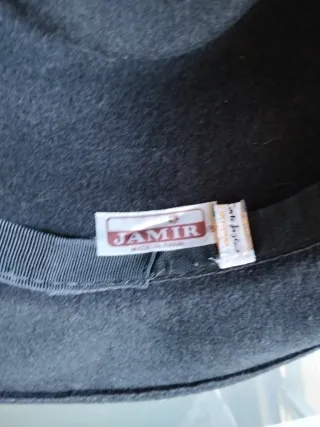 Sombrero de lana 100% negro