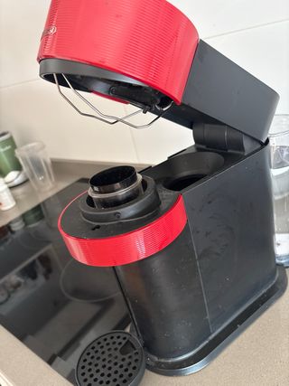 Cafetera Nespresso Krups Roja