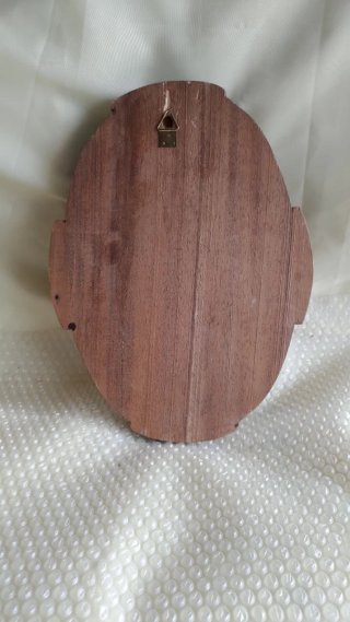 Cristo Volto Legno Massello su Base Legno