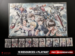 PB01 | MS Gundam Wing Playmat + Resources