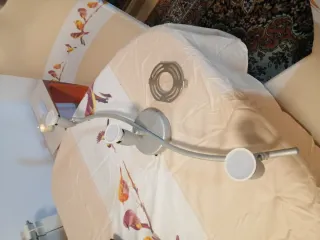 Lámpara de techo Ikea plateada