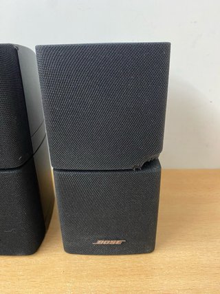 2 Altavoces Bose Doble Cubo Negros