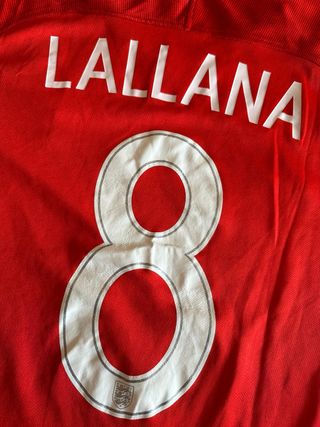 Camiseta roja Inglaterra 2017, talla S