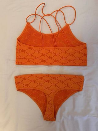 Conjunto 2 piezas bra + hot pants estampado S/M