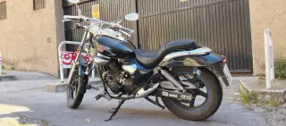 Moto 125cc  Negra