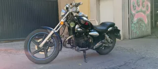 Moto 125cc  Negra