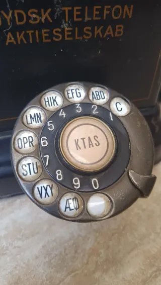 Teléfono antiguo Jydsk Telefon Aktieselskab