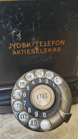 Teléfono antiguo Jydsk Telefon Aktieselskab