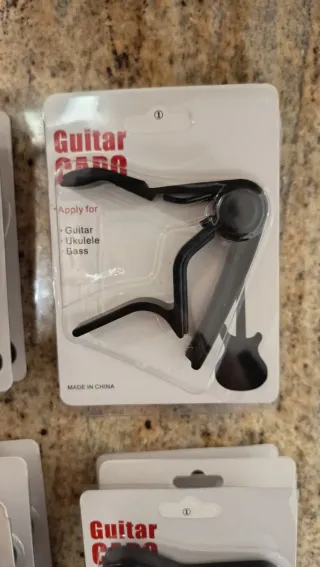 21 Cejillas para Guitarra Negra