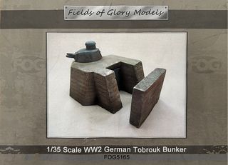 Maqueta Tobruk Alemán 1/35 Fields of Glory