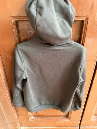 Felpa Puma nera con logo bambino