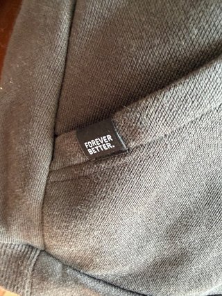 Felpa Puma nera con logo bambino