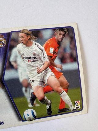Lote 4 cromos Guti Real Madrid distintas épocas