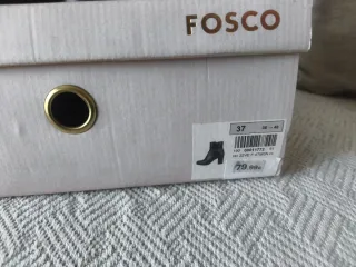 Botín Piel Negro Fosco Talla 37