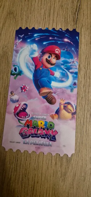 Megaentrada Super Mario Galaxy La Película