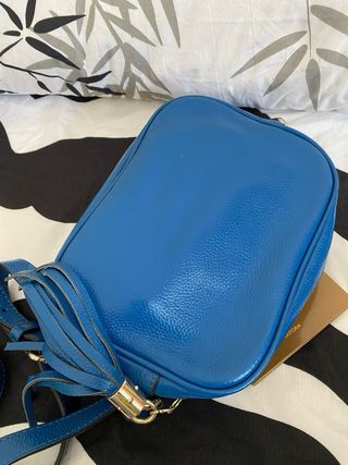 Bolso Piel Gucci Azul