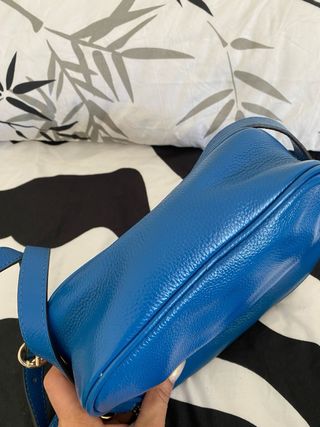 Bolso Piel Gucci Azul