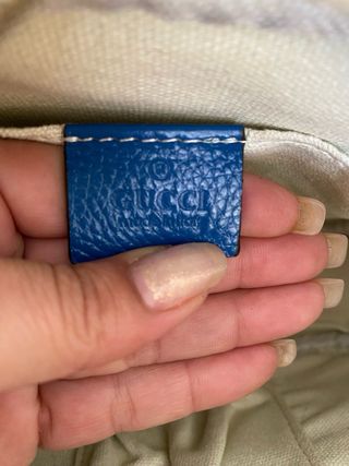 Bolso Piel Gucci Azul