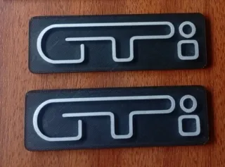 Emblemas GTI (2 unidades)