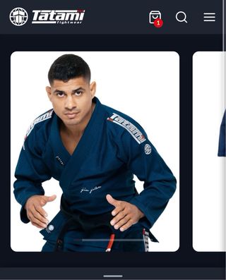 Kimono Tatami BJJ Azul Marino Talla AO