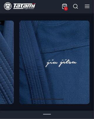 Kimono Tatami BJJ Azul Marino Talla AO