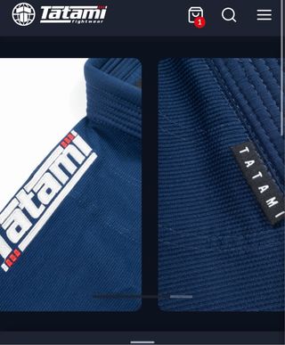 Kimono Tatami BJJ Azul Marino Talla AO