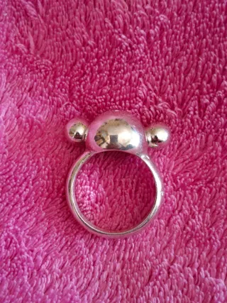 Anillo Tous Bubble, oso silueta