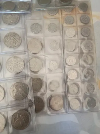 Colección Monedas de franco antiguas