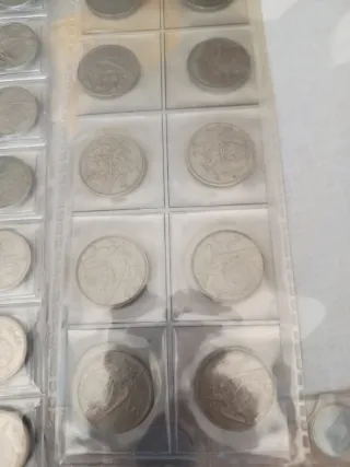 Colección Monedas de franco antiguas