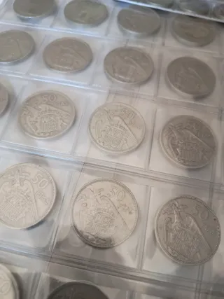 Colección Monedas de franco antiguas