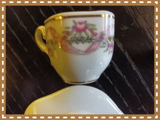 Set 2 tazzine caffè vintage Limoges