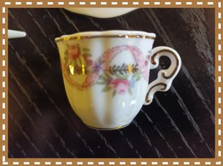 Set 2 tazzine caffè vintage Limoges