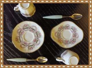 Set 2 tazzine caffè vintage Limoges