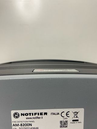 : Central de Incendios NOTIFIER AM-8200N
