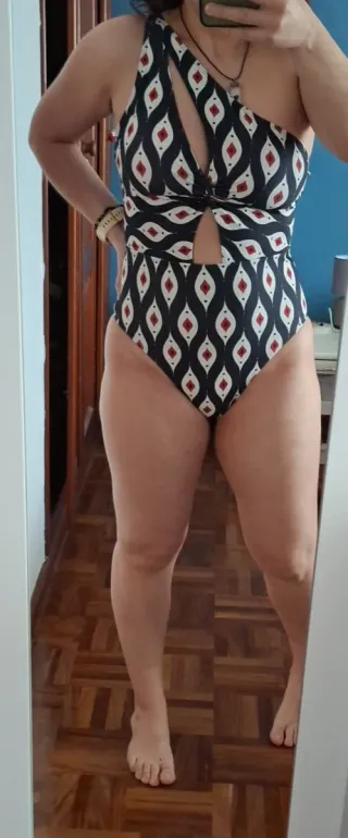 Fato de banho estampado tam. M