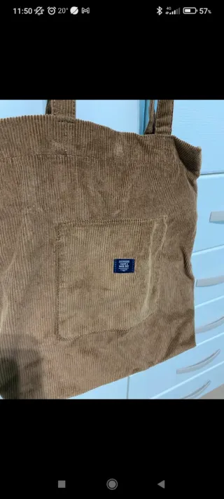 Bolso Tote Pana Mango Marrón