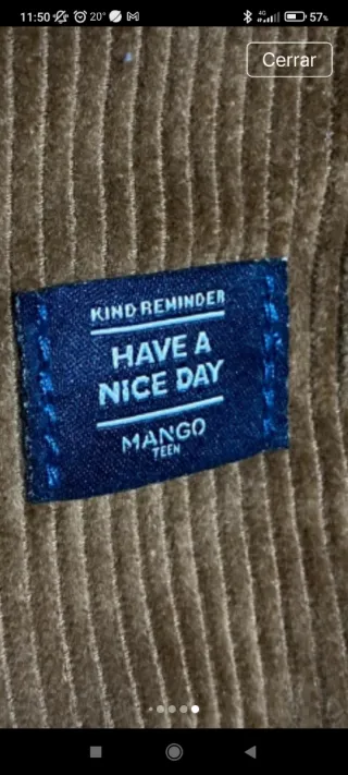Bolso Tote Pana Mango Marrón